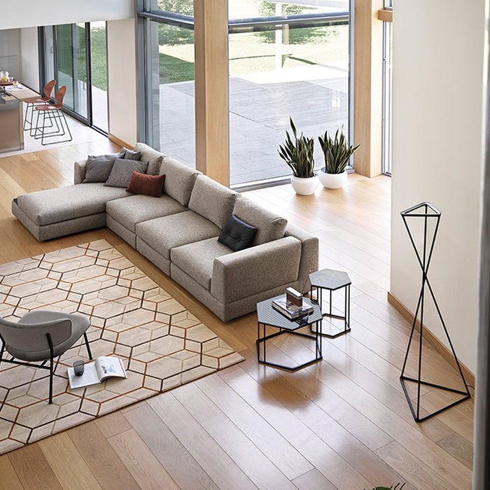 Layla: Sofá Modular Minimalista con Confort Inteligente