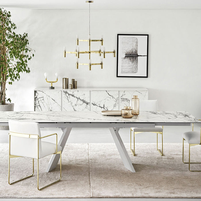 Mesa extensible Ícaro: diseño italiano a la mesa