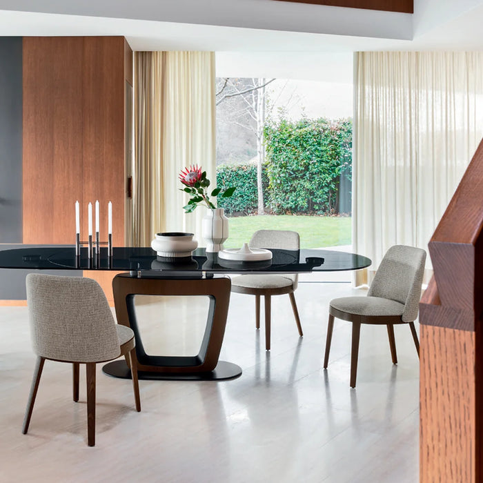 silla adel de tela para comedor