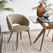 silla giratoria anime de madera