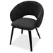 silla giratoria anime de madera