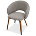 silla giratoria anime de madera