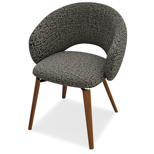 silla giratoria anime de madera