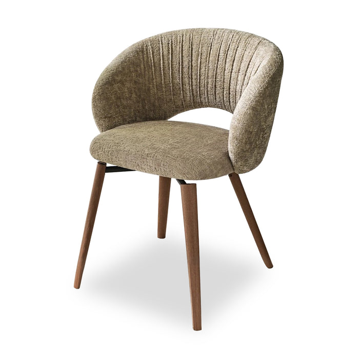 silla giratoria anime de madera