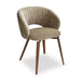 silla giratoria anime de madera