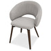 silla giratoria anime de madera