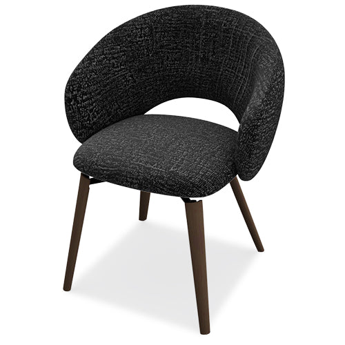 silla giratoria anime de madera