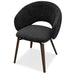 silla giratoria anime de madera