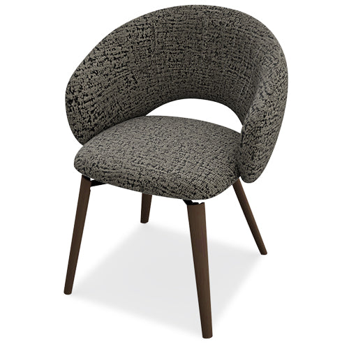 silla giratoria anime de madera