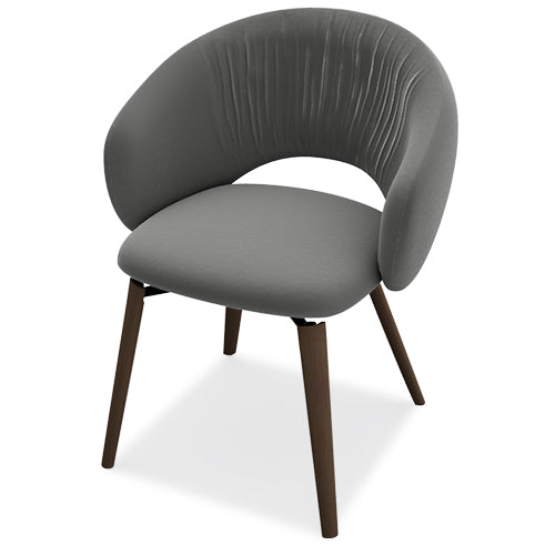 silla giratoria anime de madera