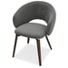 silla giratoria anime de madera