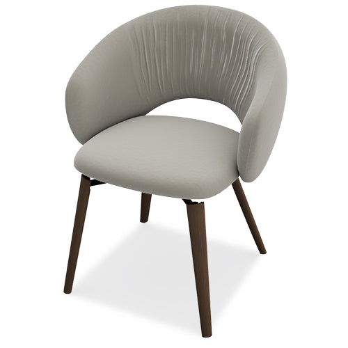 silla giratoria anime de madera
