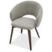silla giratoria anime de madera