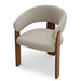 silla anthea tela y madera