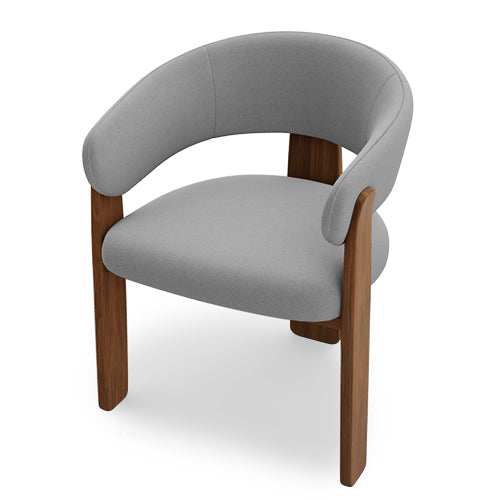 silla anthea tela y madera