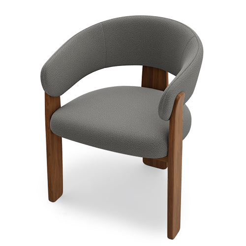 silla anthea tela y madera