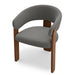 silla anthea tela y madera
