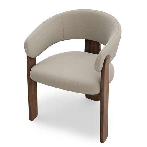 silla anthea tela y madera