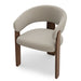 silla anthea tela y madera