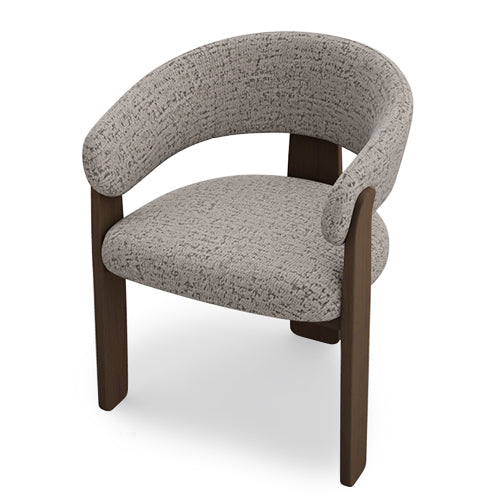 silla anthea tela y madera