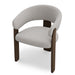 silla anthea tela y madera