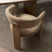 silla anthea tela y madera