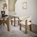silla anthea tela y madera