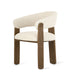 silla anthea tela y madera