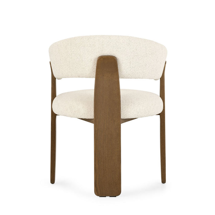 silla anthea tela y madera