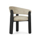 silla anthea tela y madera
