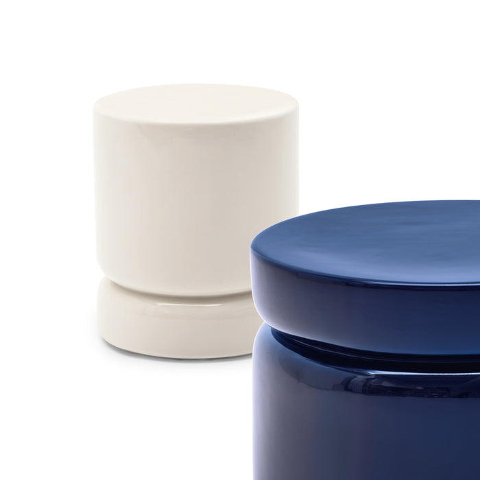 mesita lateral bambú