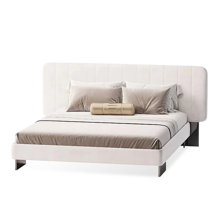 cama queen size kilian con aro suspendido