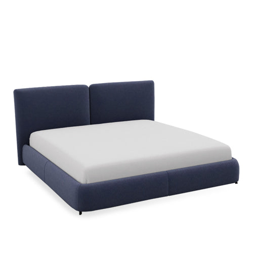 cama magenta king size con mecanismo de compás