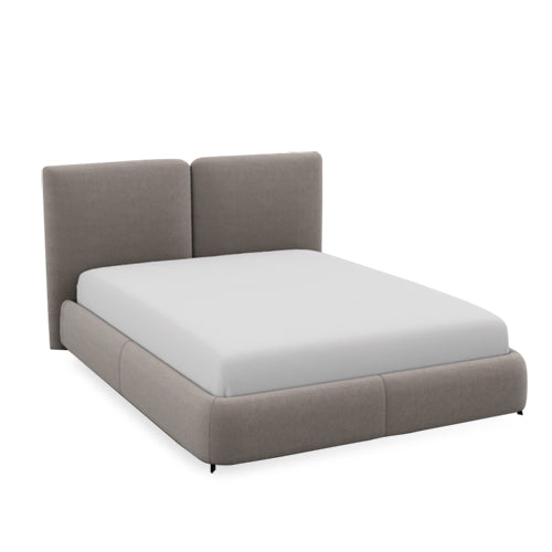 cama magenta queen size con mecanismo de compás