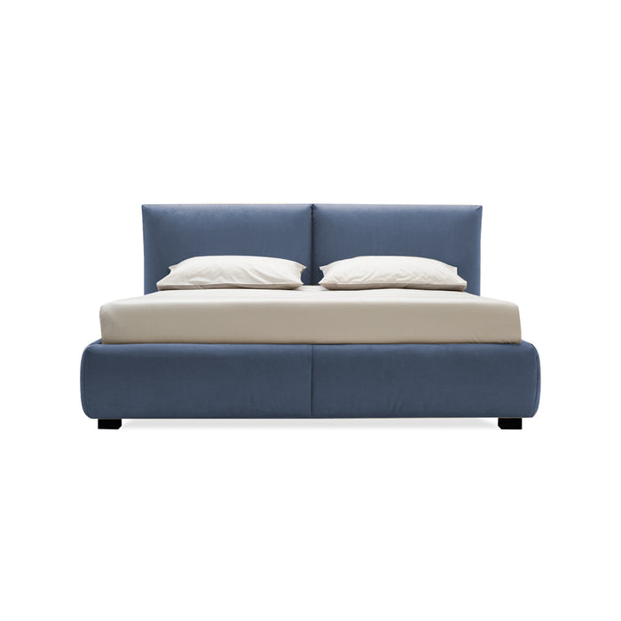 cama magenta king size con mecanismo de compás