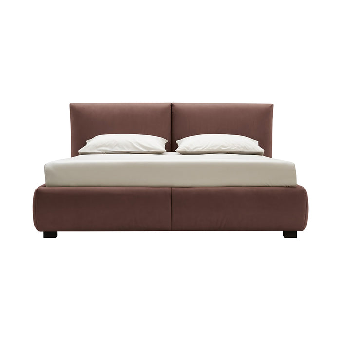 cama magenta queen size con mecanismo de compás