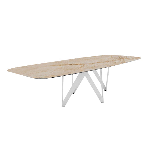 mesa cartesio ovalada 250 cm