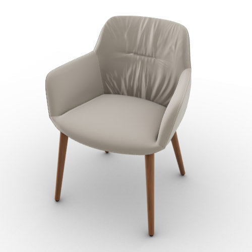 silla cocoon soft de madera