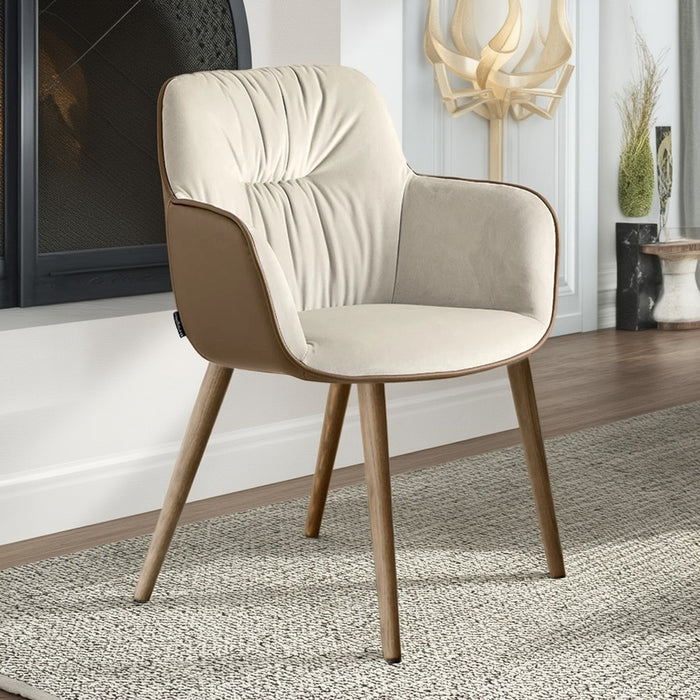 silla cocoon mix de madera