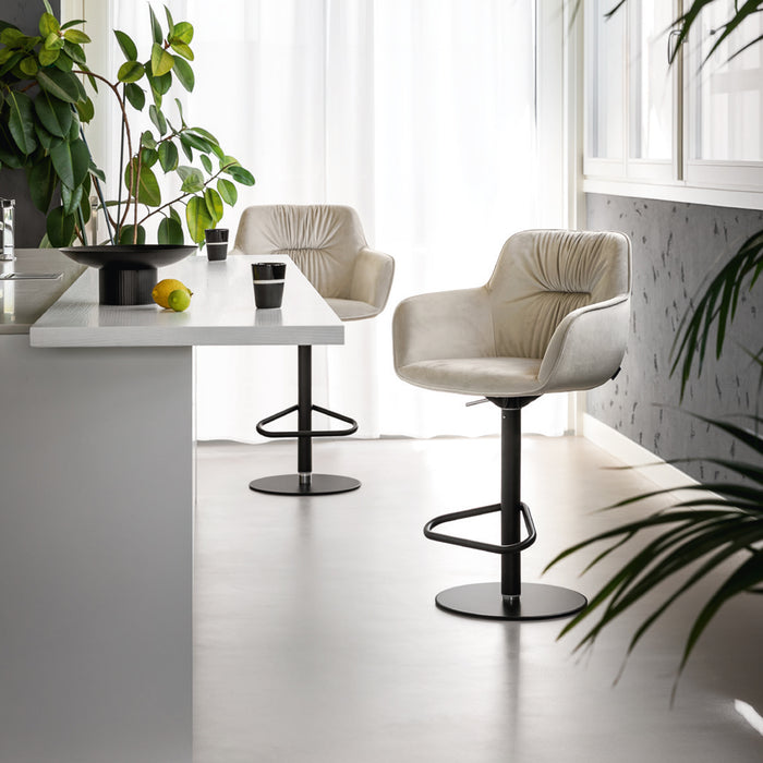 banco cocoon tela y pistón