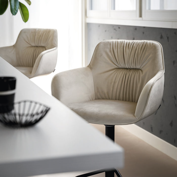 banco cocoon tela y pistón