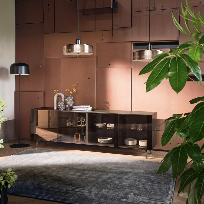 bufetero crystal grande