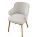 silla foyer de madera con brazos
