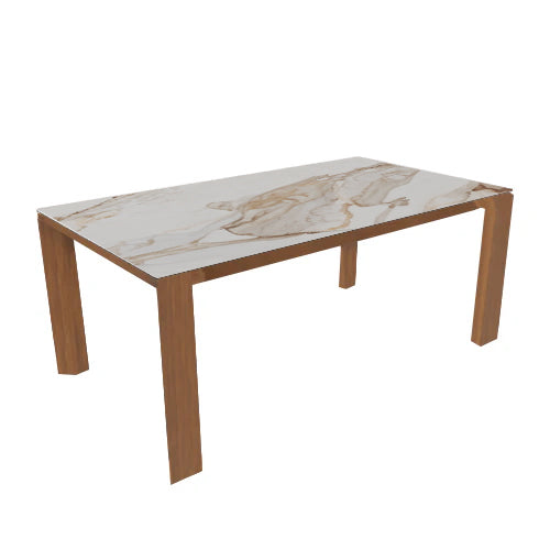 mesa de comedor extensible omnia 160 cm