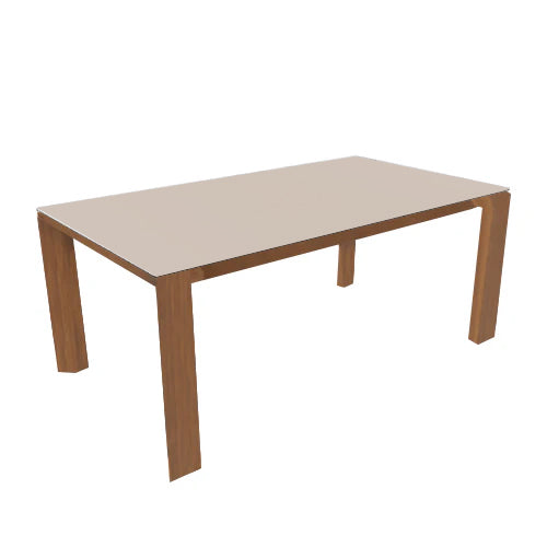 mesa de comedor extensible omnia 160 cm
