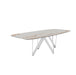 mesa cartesio ovalada 200 cm