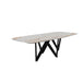 mesa cartesio ovalada 200 cm