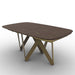 mesa de comedor extensible cartesio ovalada 165 cm