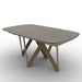 mesa de comedor extensible cartesio ovalada 165 cm