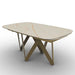 mesa de comedor extensible cartesio ovalada 165 cm